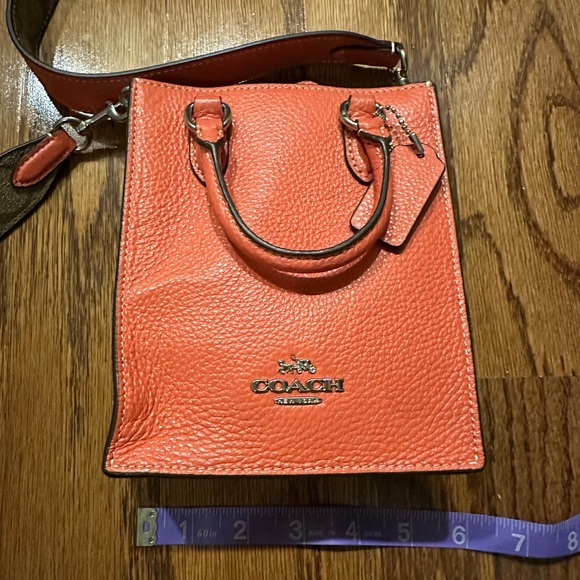 New unused Coach Mini North South Tote - Picture 13 of 16